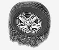 car wheel